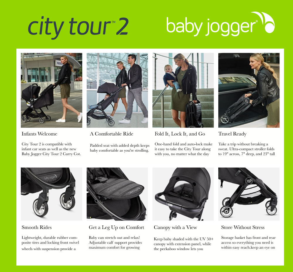 baby jogger city tour 2 dimensions